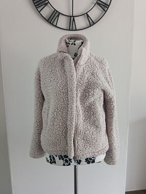 Thread & Supply Cream Teddy Sherpa Jacket